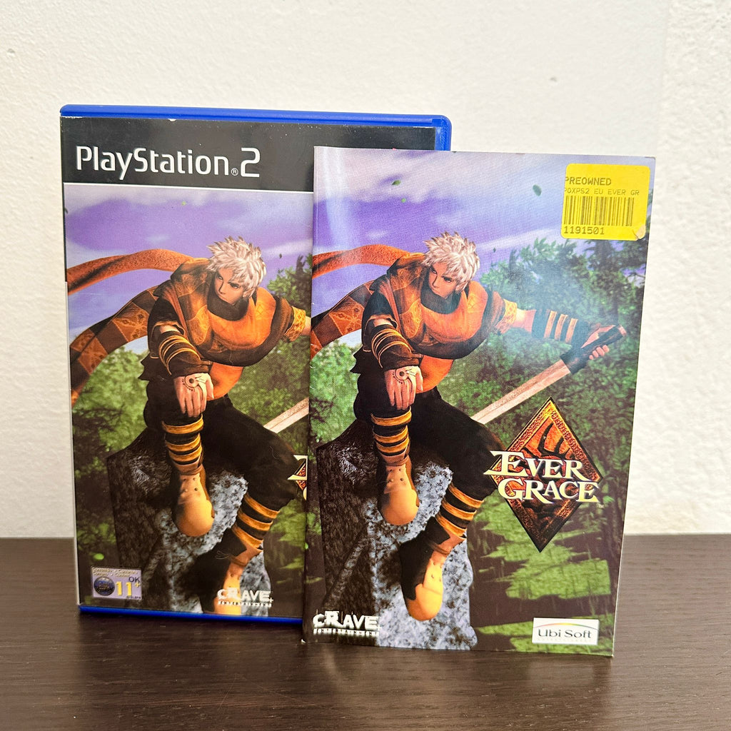 JEU PS2 EVER GRACE + Notice