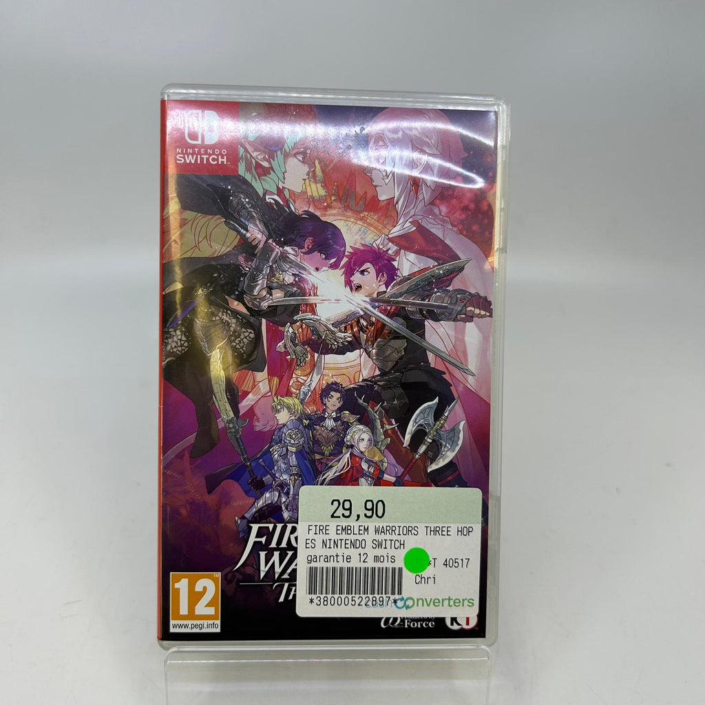 Jeu Nintendo Switch  Fire emblem Warriors three hopes