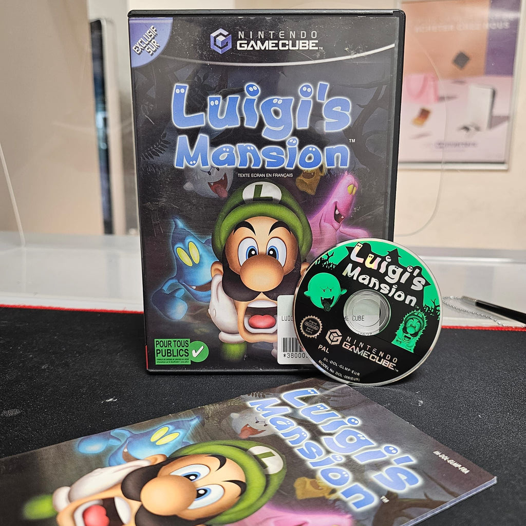 Jeu Nintendo Game cube Luigi’s mansion