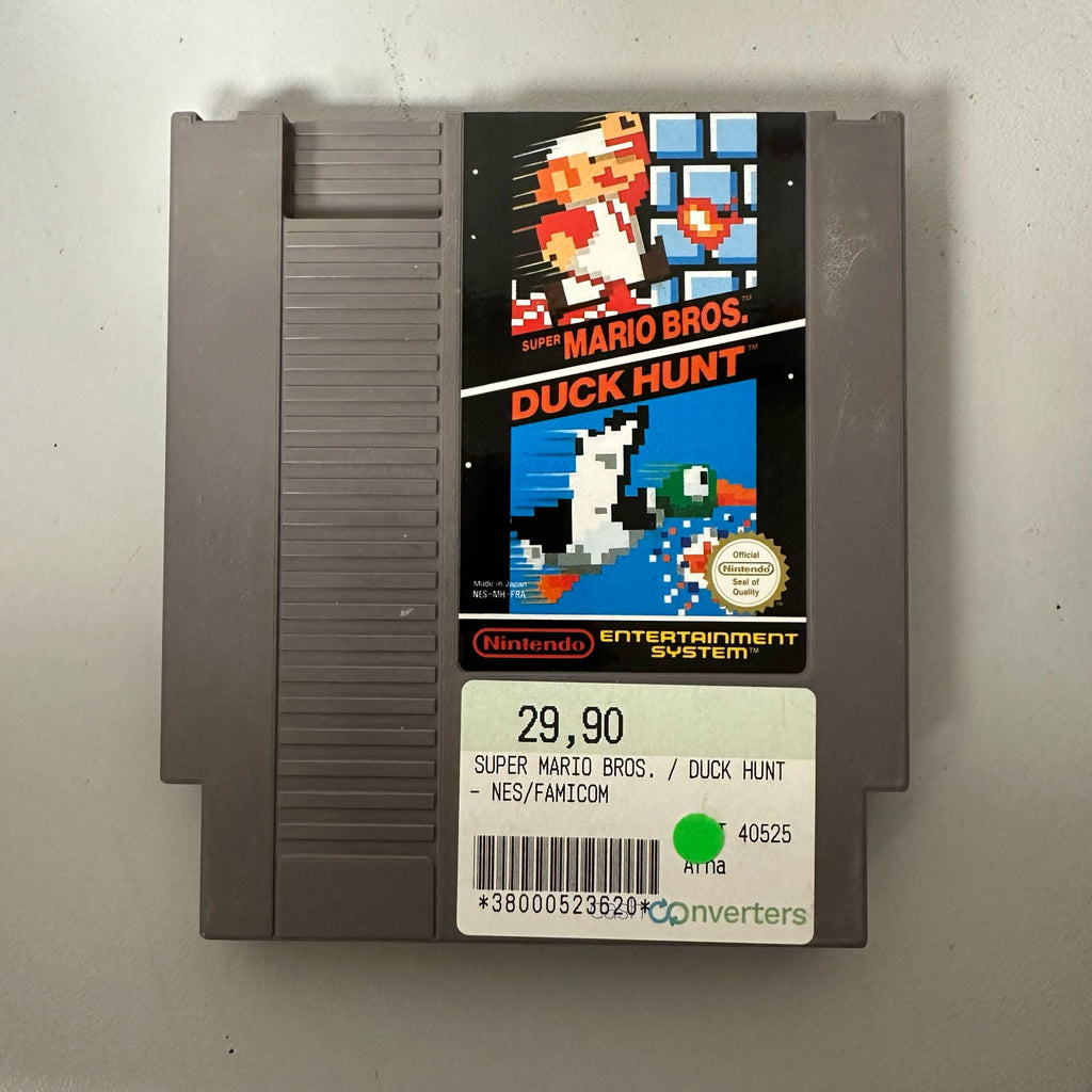 Jeu Nes Super Mario Bros/ duck Hunt