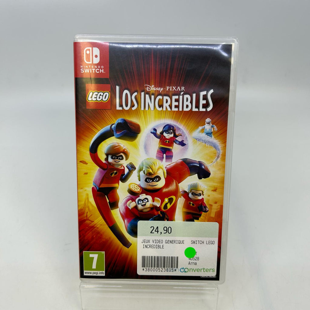 Jeu Nintendo Switch - Los Increibles (version fr dispo)