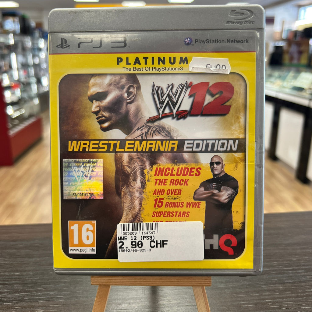 Jeu PS3 - WWE 12