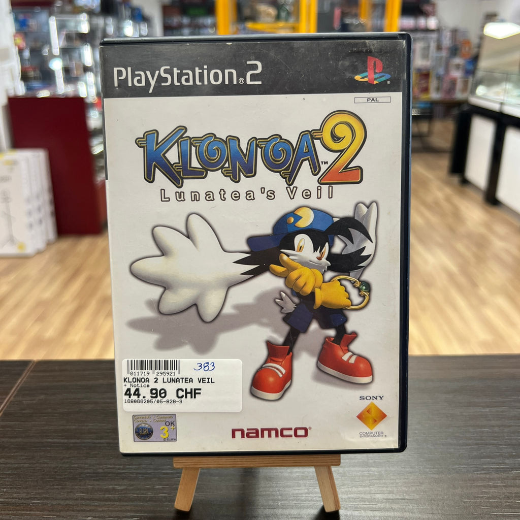 Jeu PS2: Klonoa 2 - Lunatea’s Veil + notice