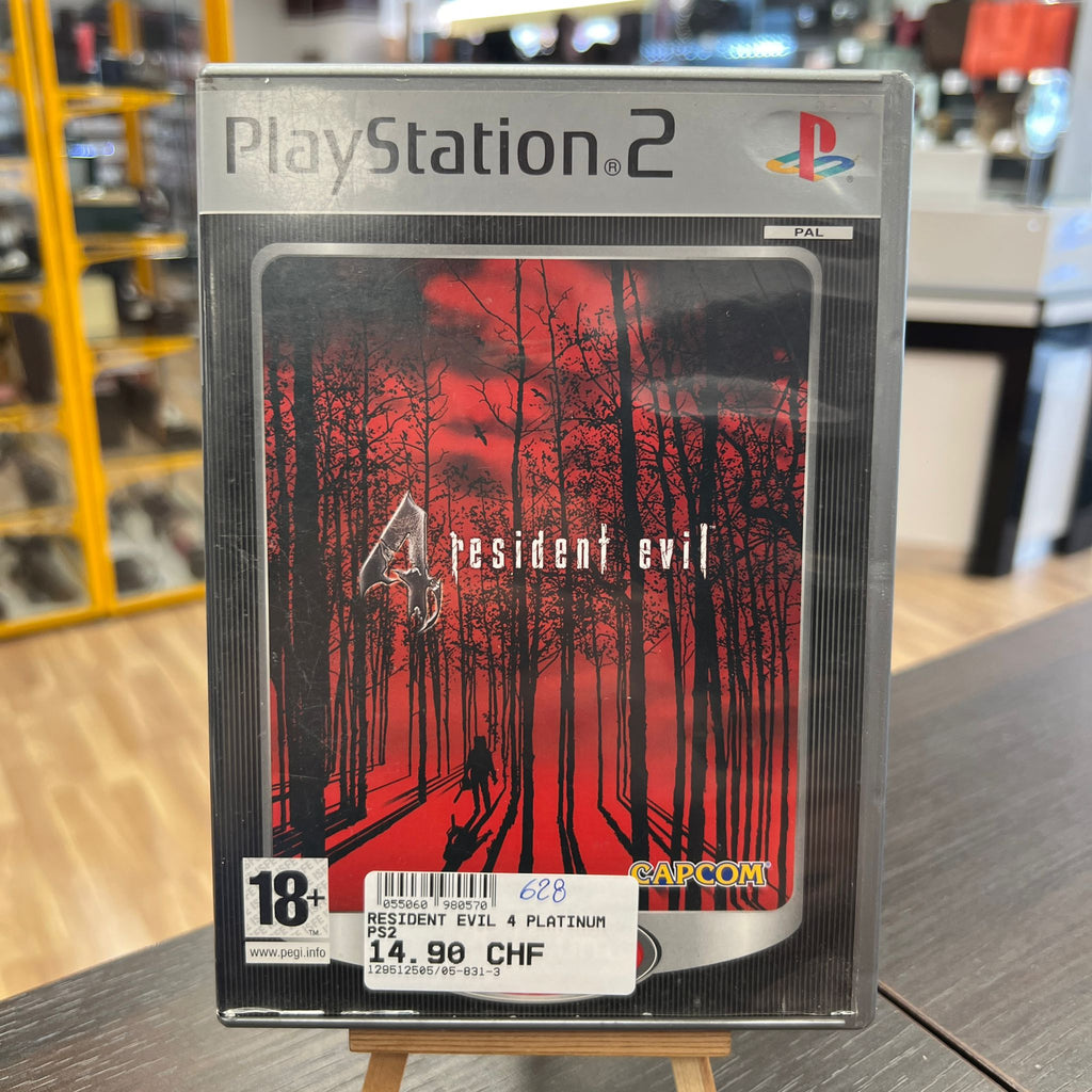 Jeu PS2: Resident Evil 4 - Platinum