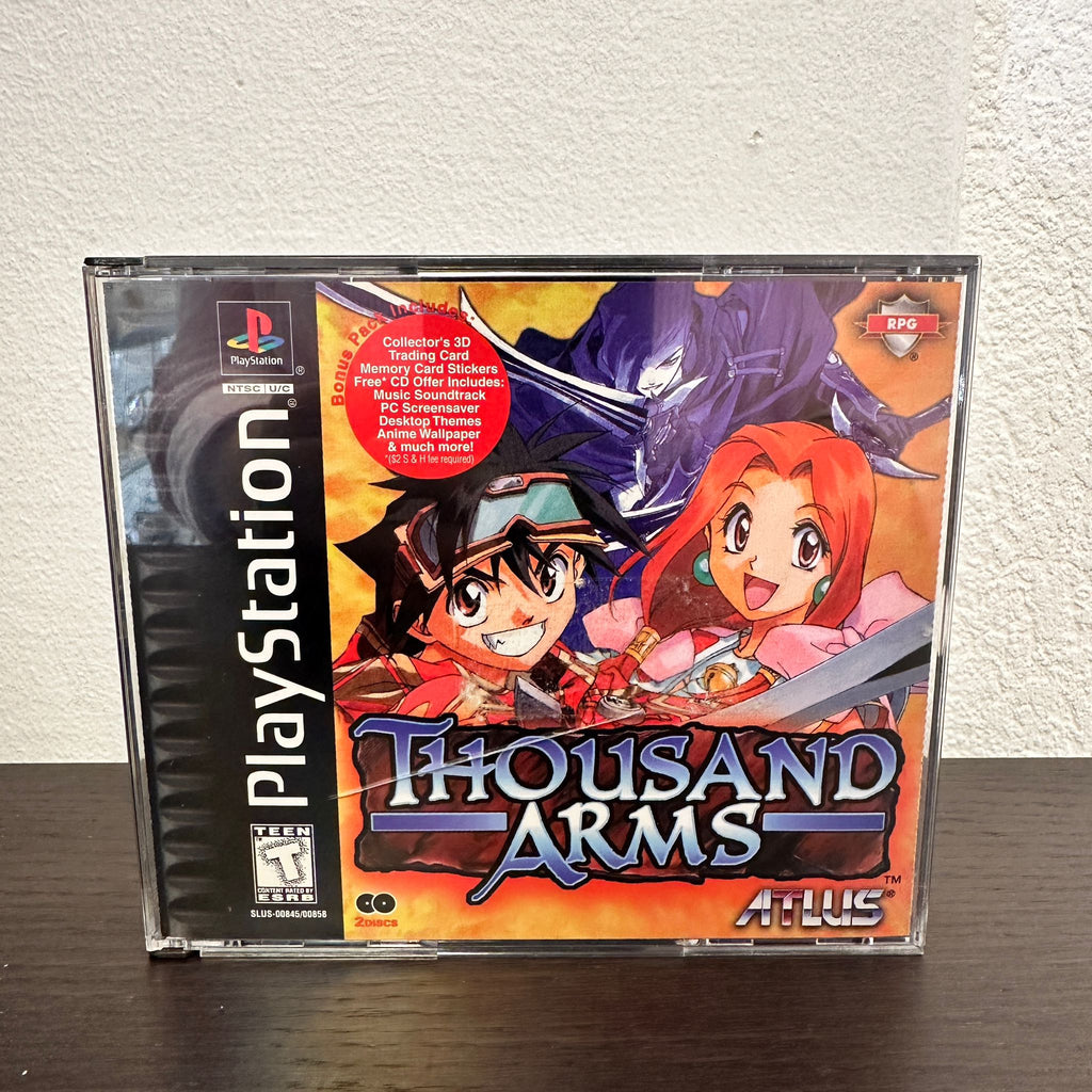 JEU PS1 THOUSAND ARMS sans notice,