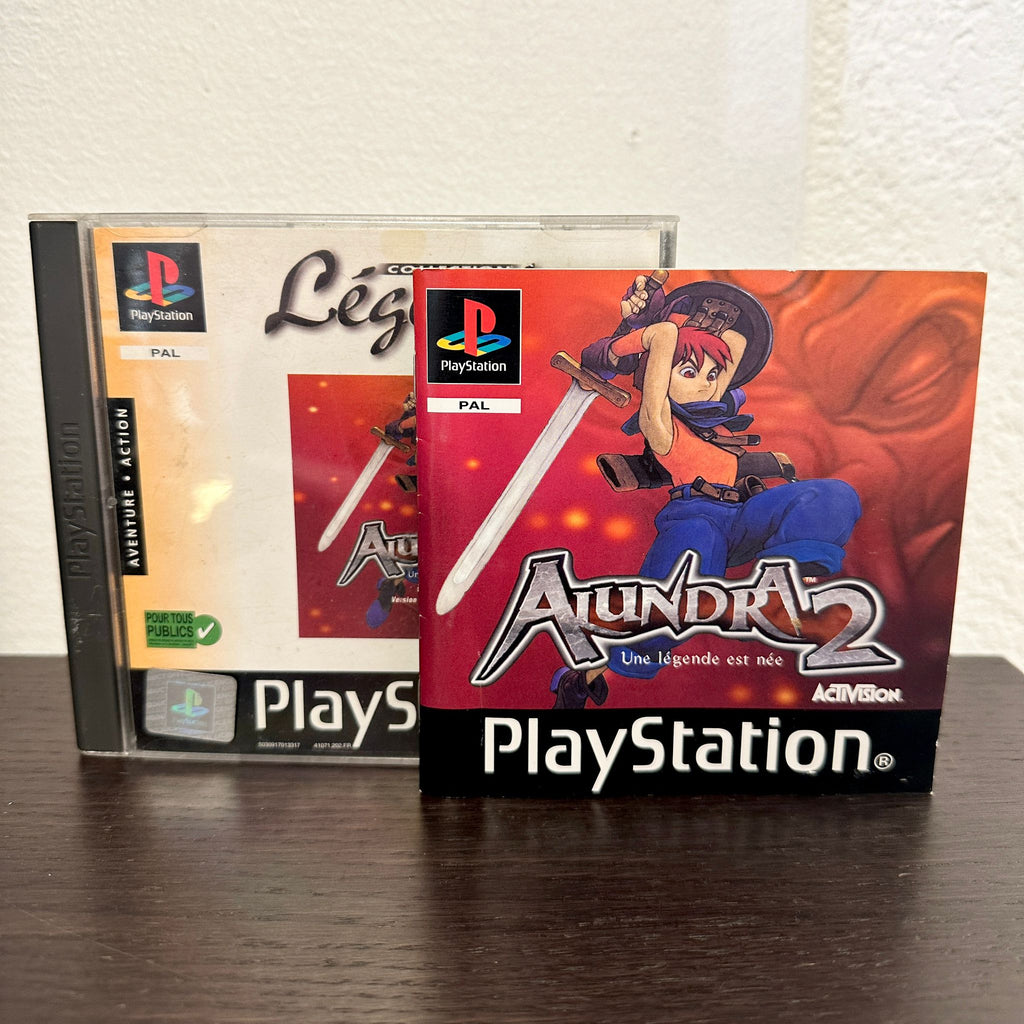 JEU PS1 ALUNDRA 2 + NOTICE