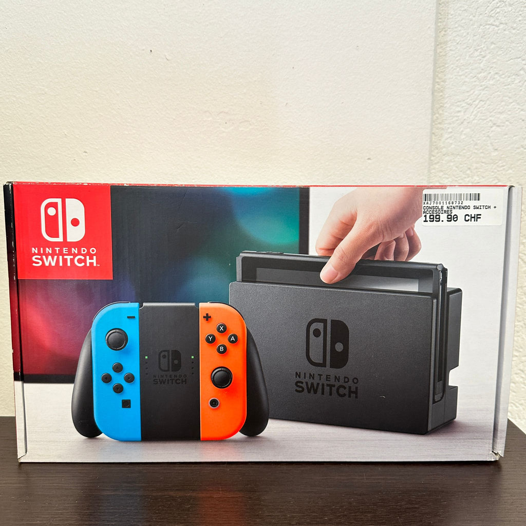 CONSOLE SWITCH + CARTE MÉMOIRE 64Gb