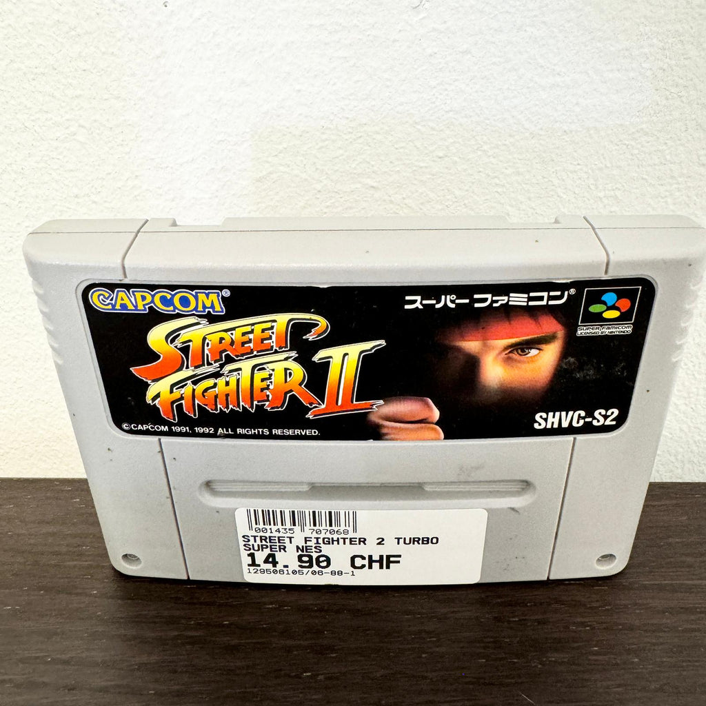 JEU SUPER FAMICOM STREET FIGHTER II