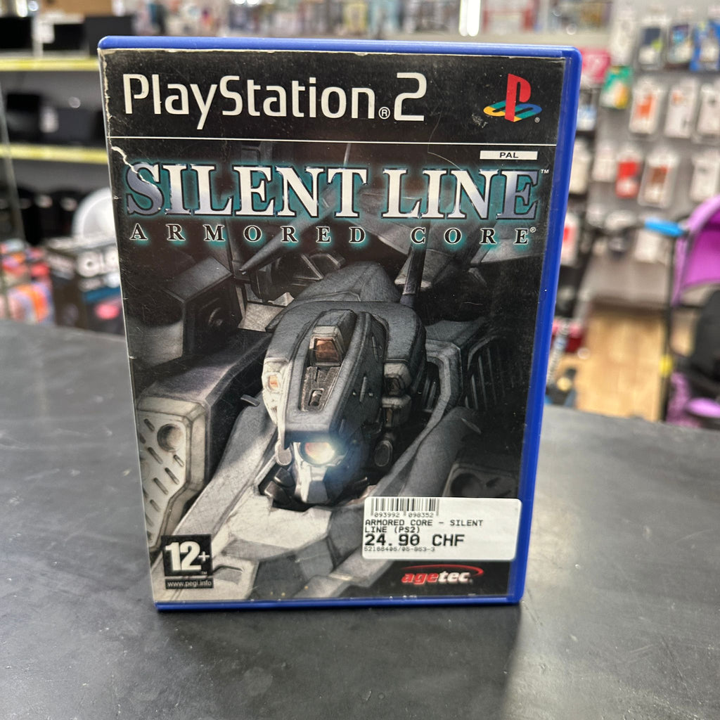 Jeux PS2 Silent Line Armored Core + Notice