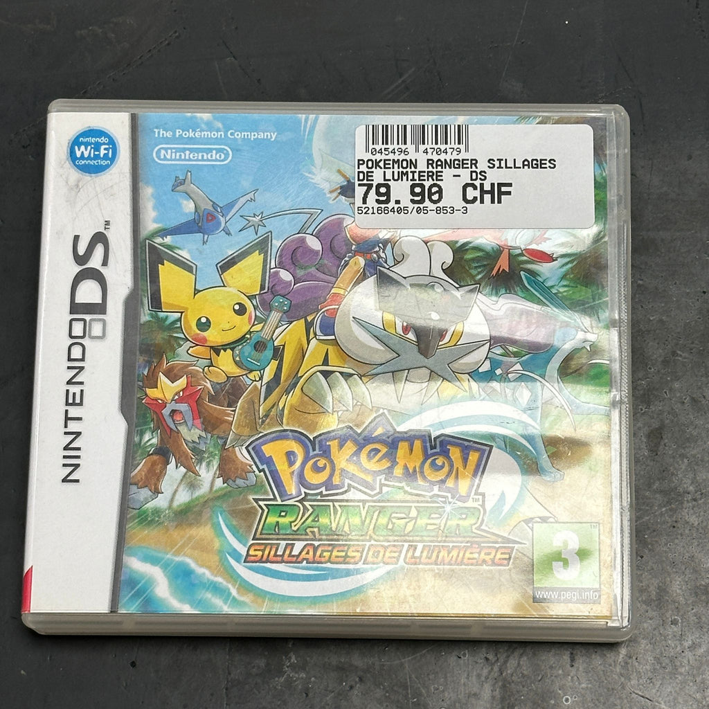 Jeux Nintendo DS -  Pokémon Ranger Sillages de lumière