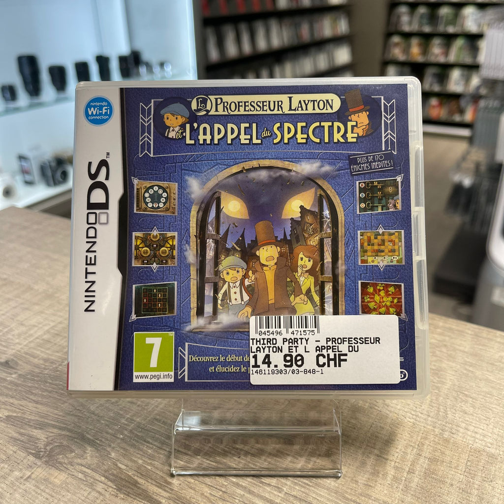 Jeu DS - Professeur Layton et l’appel du spectre  + notice