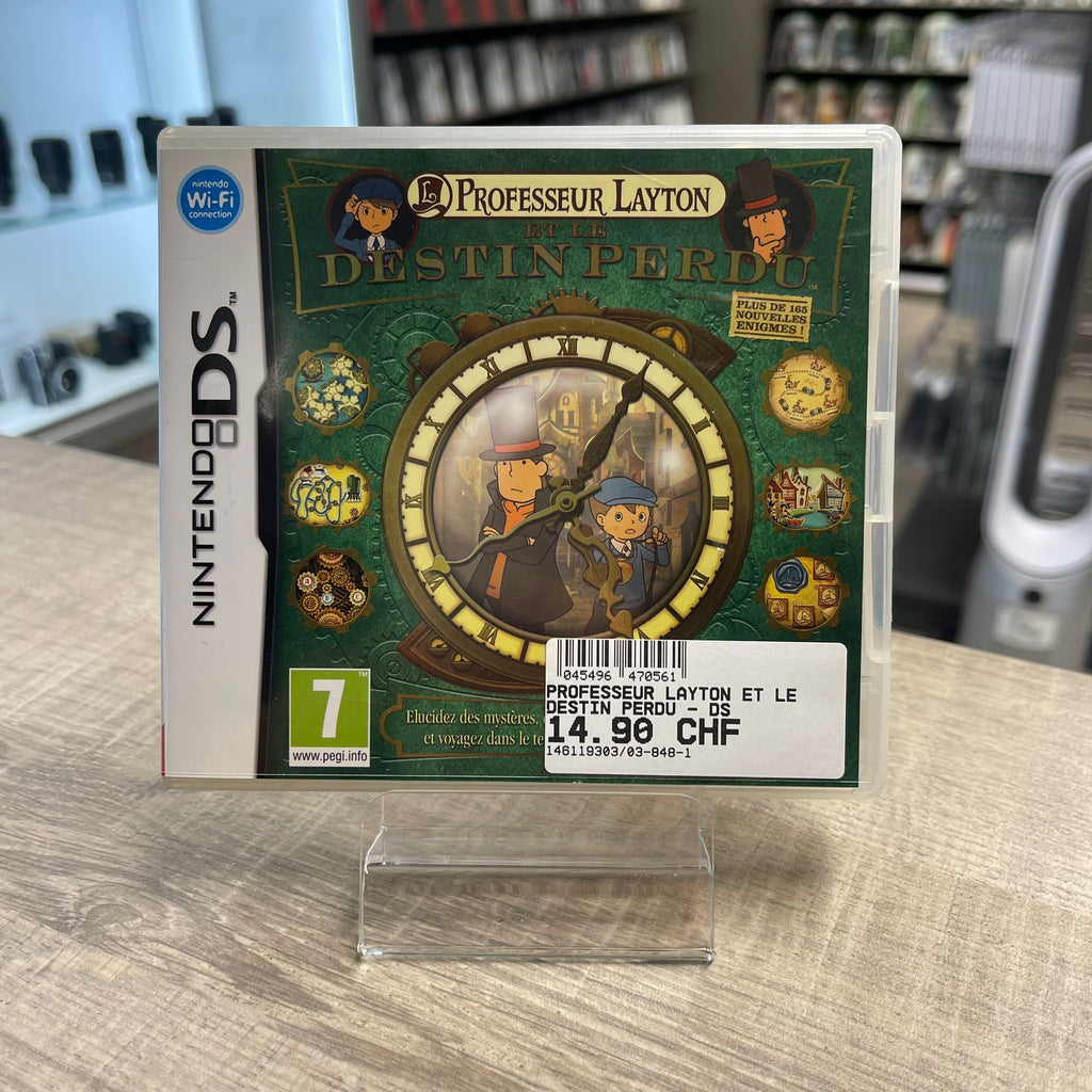 Jeu DS - Professeur Layton et le destin perdu   + notice