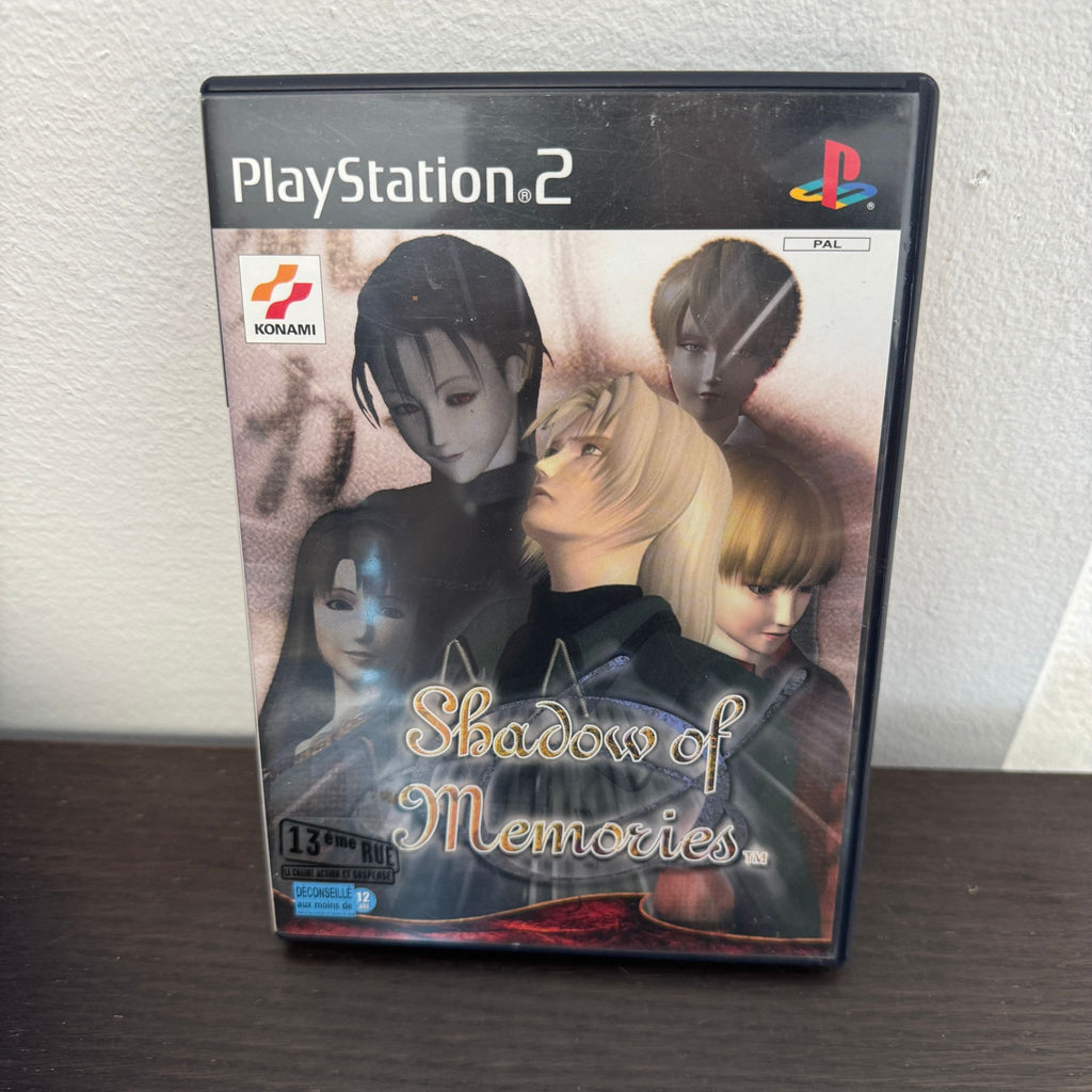 JEU PS2 SHADOW OF MEMORIES + NOTICE