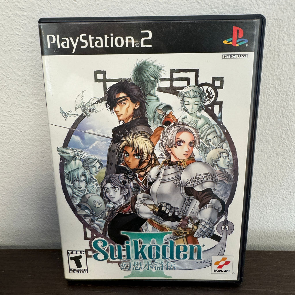 JEU PS2 SUIKODEN III + NOTICE - NTSC