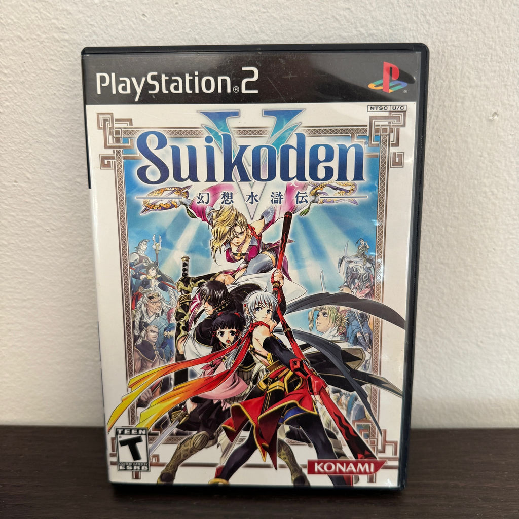 JEU PS2 SUIKODEN V + NOTICE - NTSC