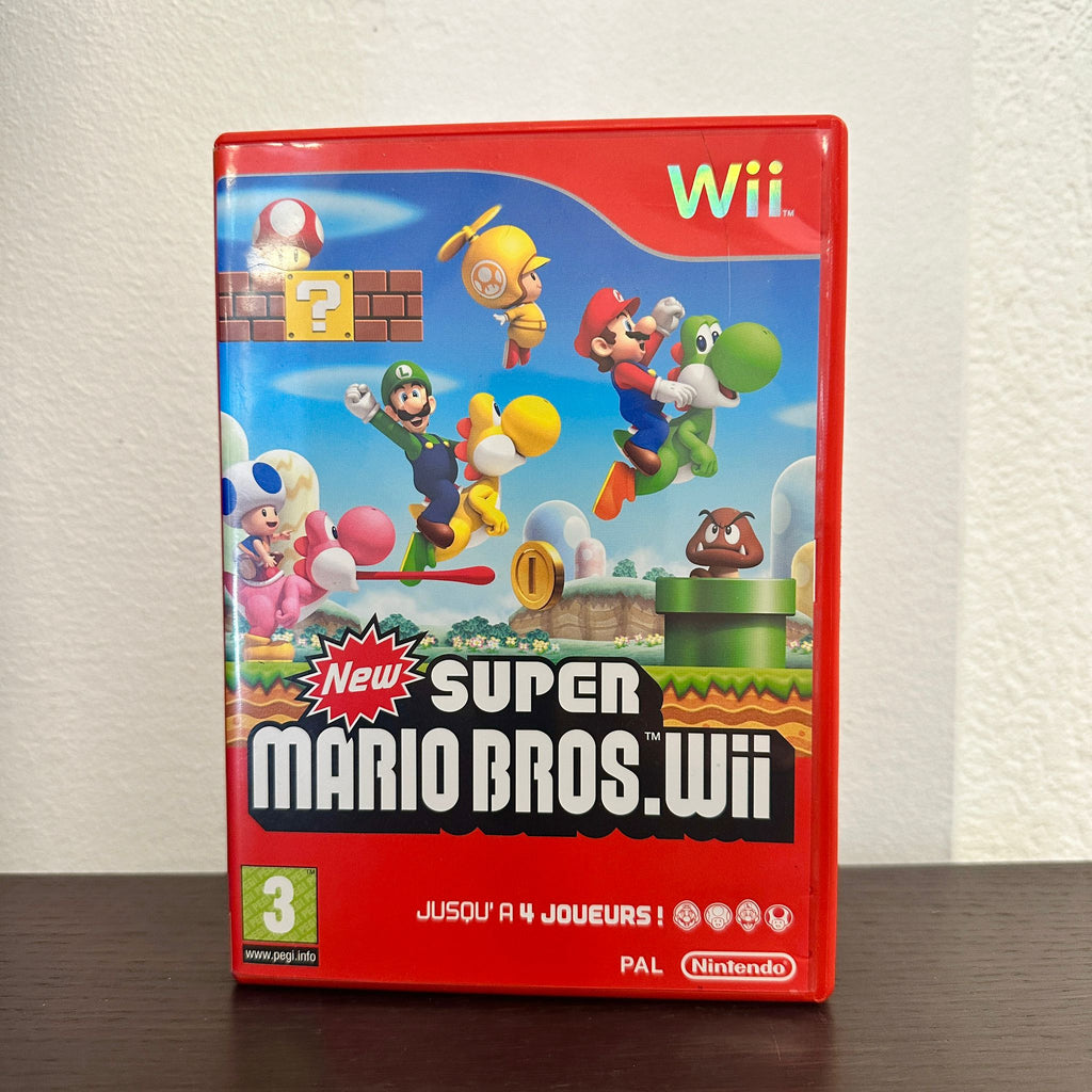 JEU WII NEW SUPER MARIO BROS + notice,