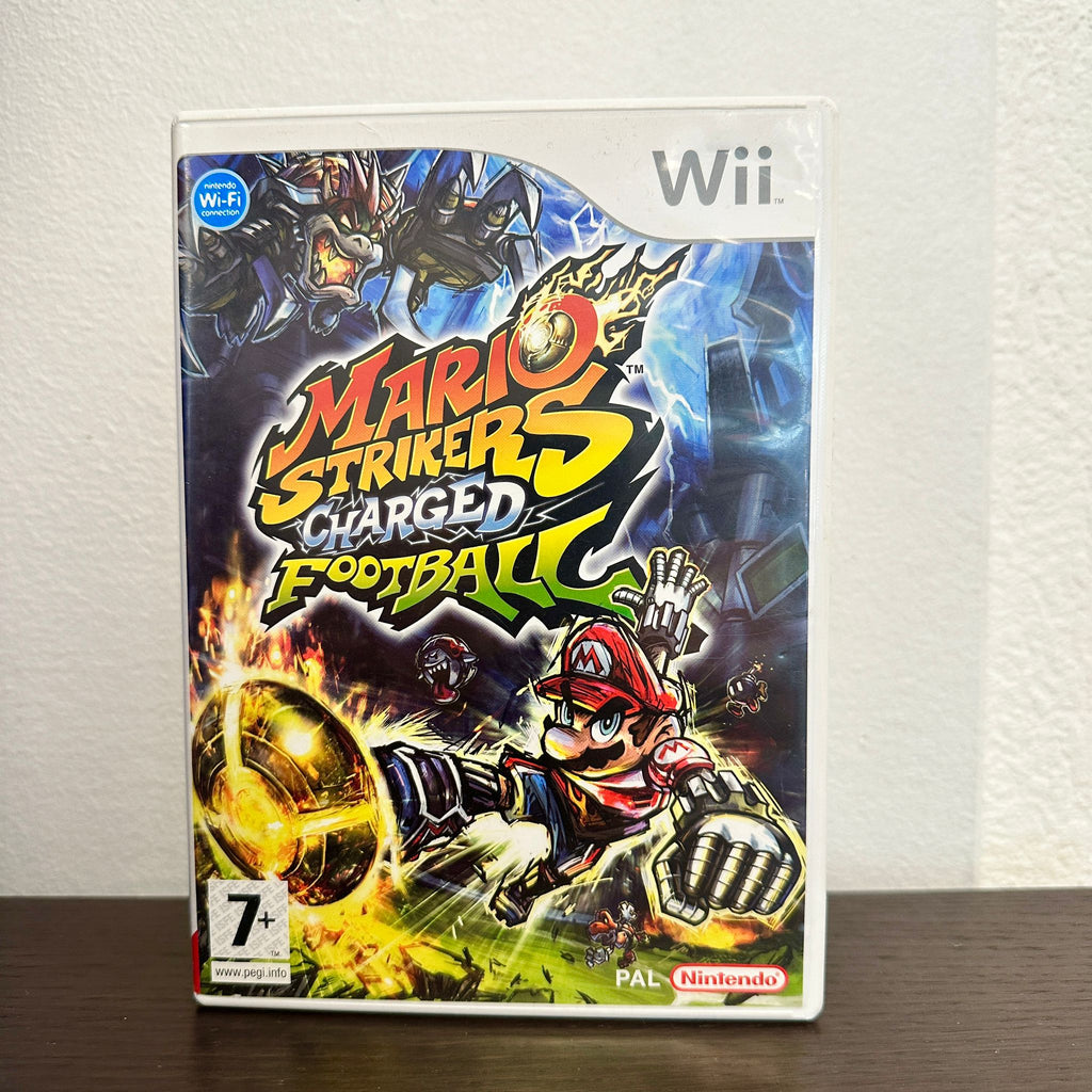 JEU WII MARIO. STRIKERS CHARGED FOOTBALL + notice