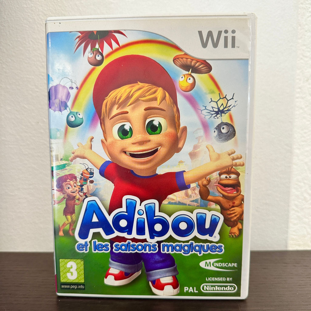 JEU WII ADIBOU ET LES SAISONS MAGIQUES + notice,