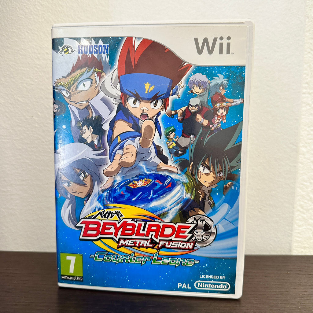 JEU WII BEYBLADE MÉTAL FUSION + notice,