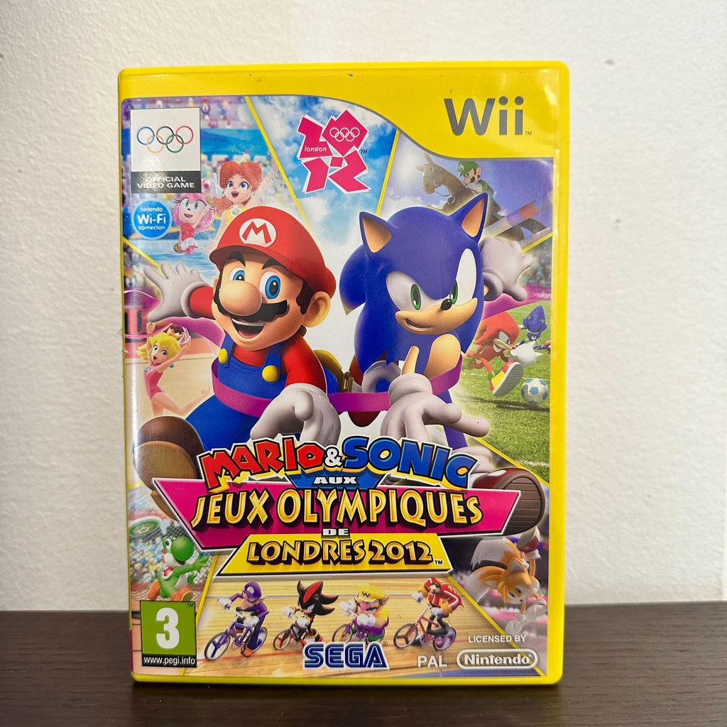 JEU WII MARIO SONIC AUX JEUX OLYMPIQUES LONDRES 2012 + notice,