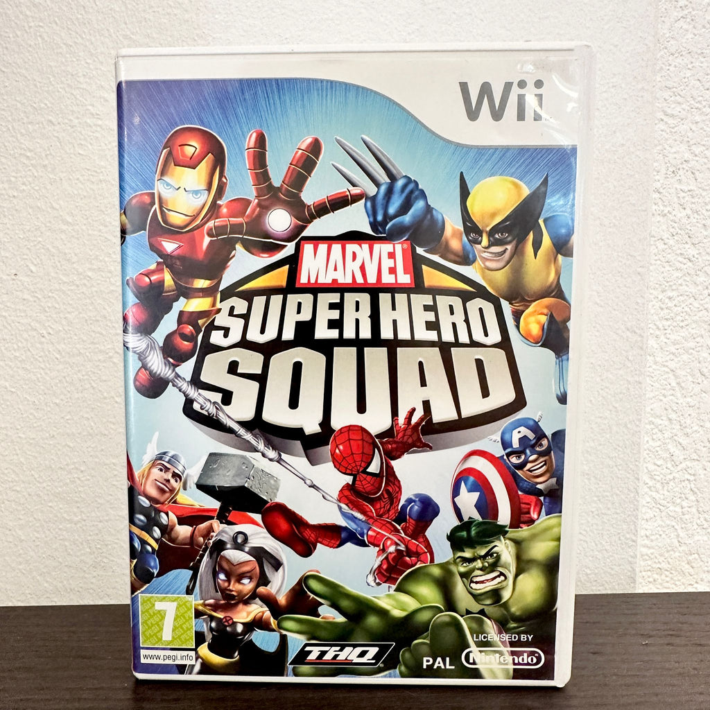 JEU WII MARVEL SUPER HERO SQUAD + notice