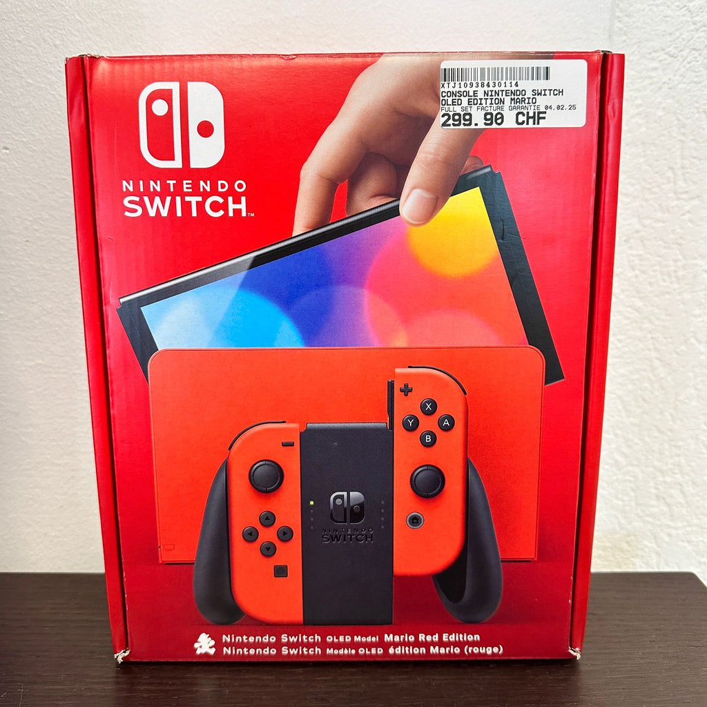 CONSOLE SWITCH OLED ÉDITION MARIO