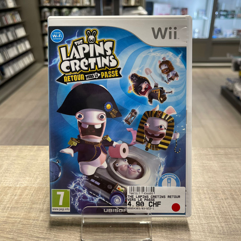 Jeu Nintendo Wii The Lapins Crétins - Retour vers le passé