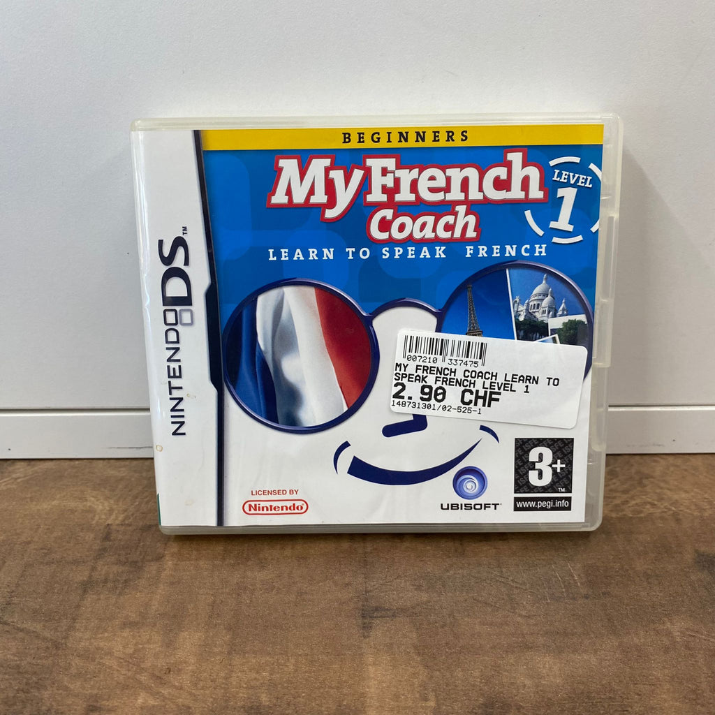 Jeu DS - My French Coach Learn To Speak French