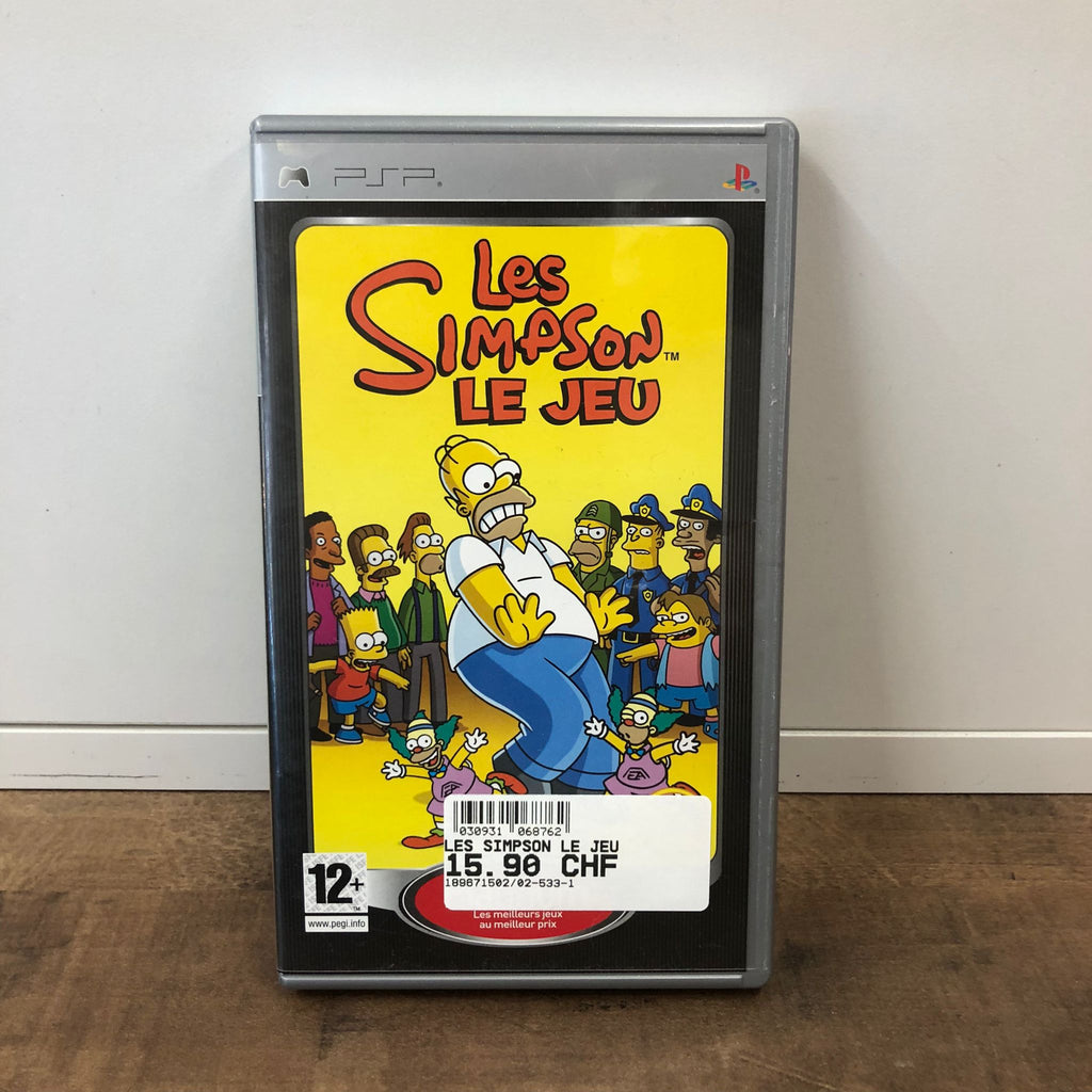 Jeu PSP - Les Simpson