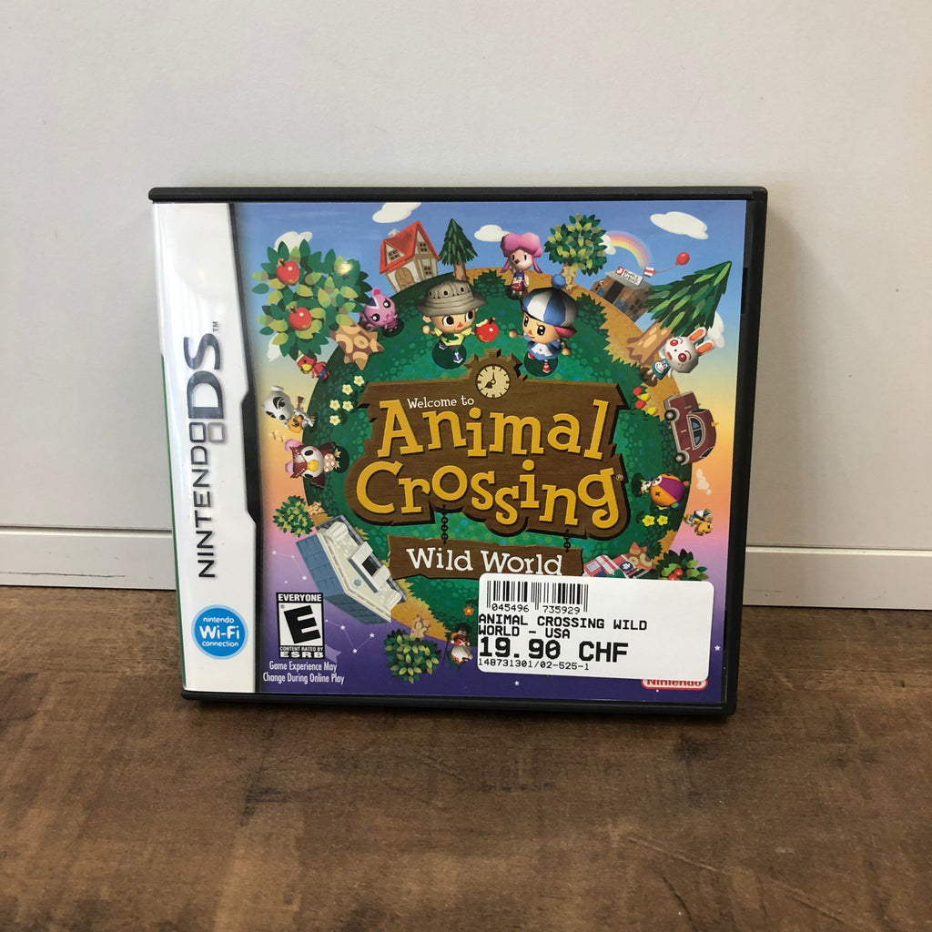 Jeu Nintendo DS  - Animal  crossing Wild world  USA