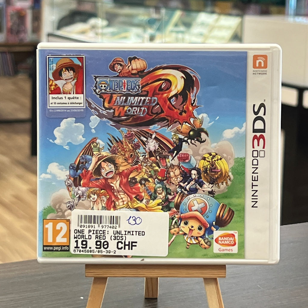 Jeu 3DS: One Piece - Unlimited World Red