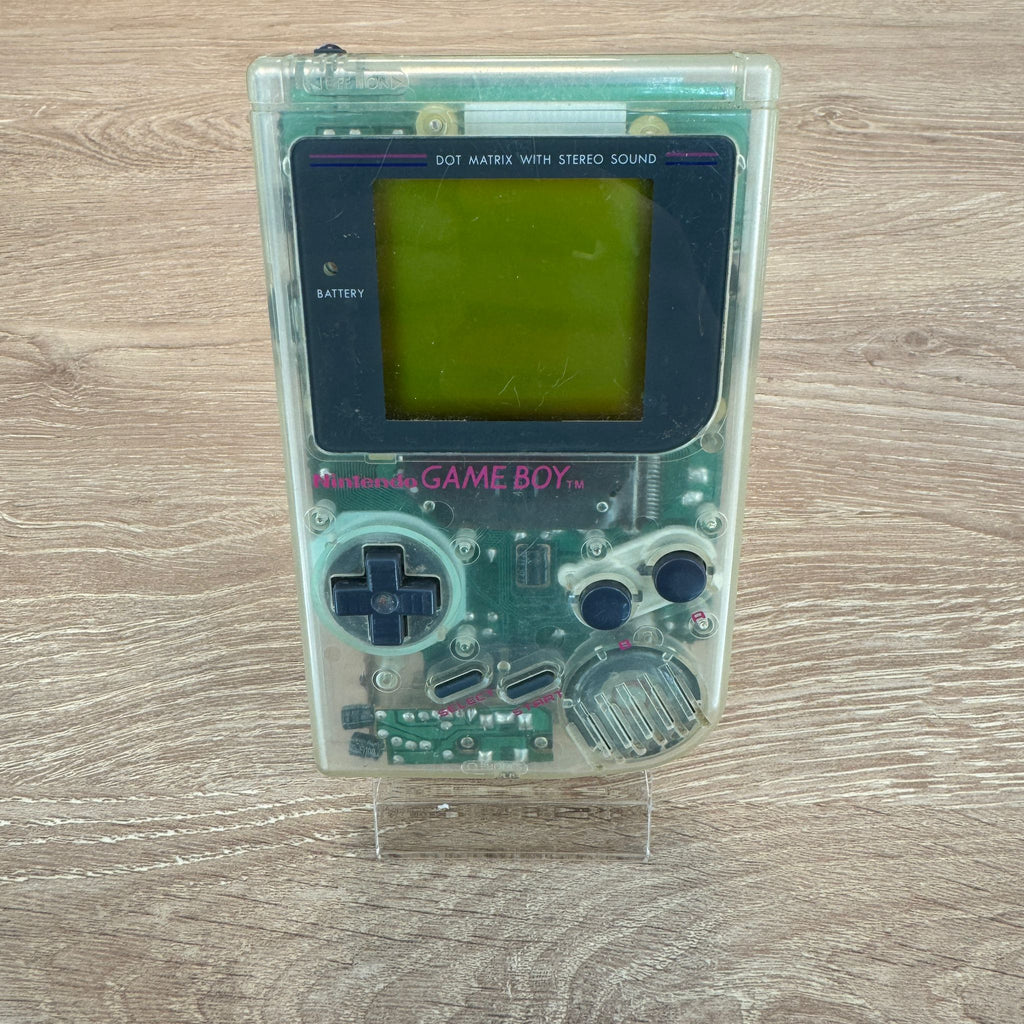 NINTENDO GAMEBOY DMG-01 TRANSPARENT