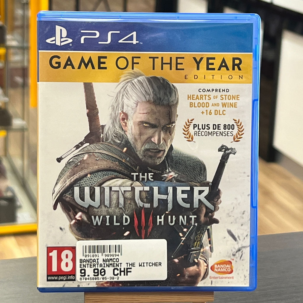 Jeu PS4: The Witcher - Wild Hunt
