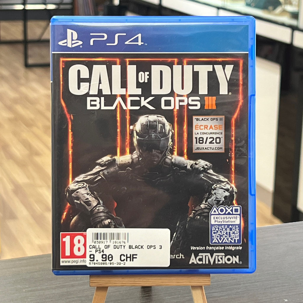Jeu PS4: Call of Duty - Black Ops III