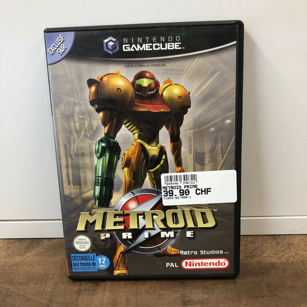 Jeu gamecube - metroid prime