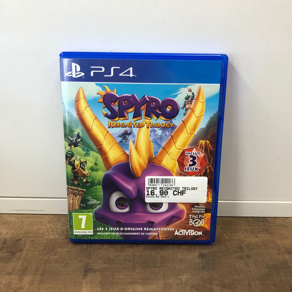 Jeu PS4 -  Spyro reignited Trilogy