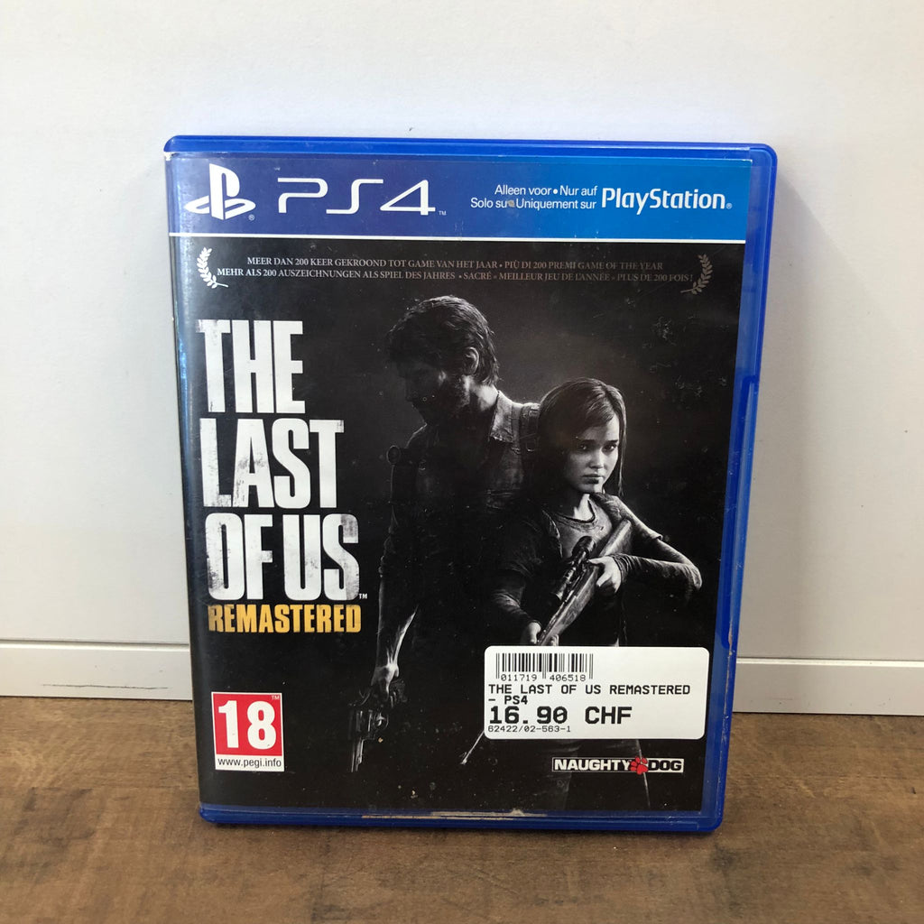 Jeu PS4 -  The last of us Remastered