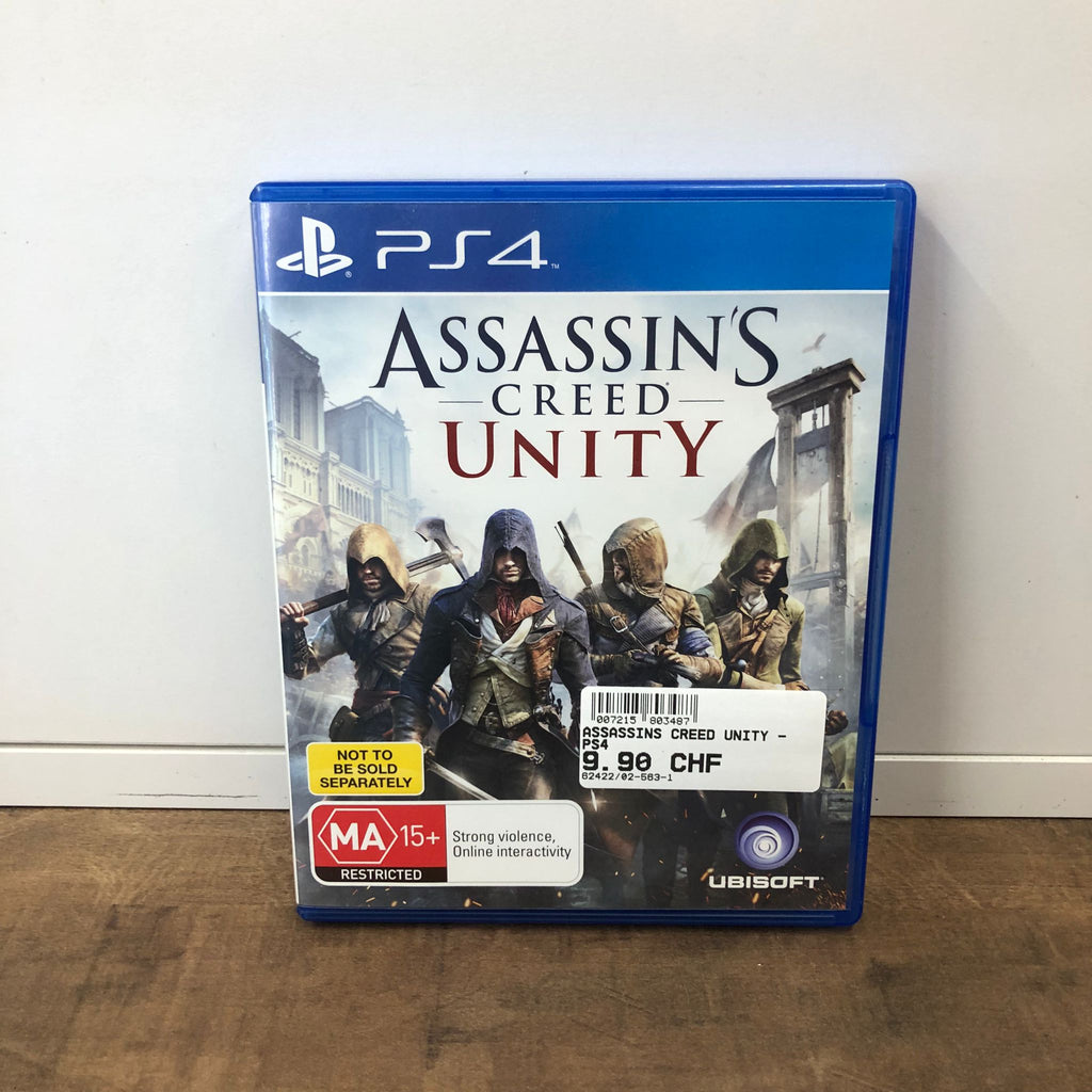 Jeu PS4 -  Assassin’s creed unity