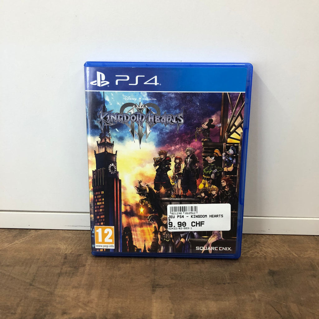 Jeu PS4 - Kingdom Hearts III