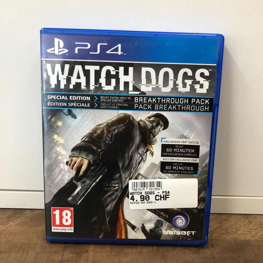 Jeu PS4 - Watch Dogs