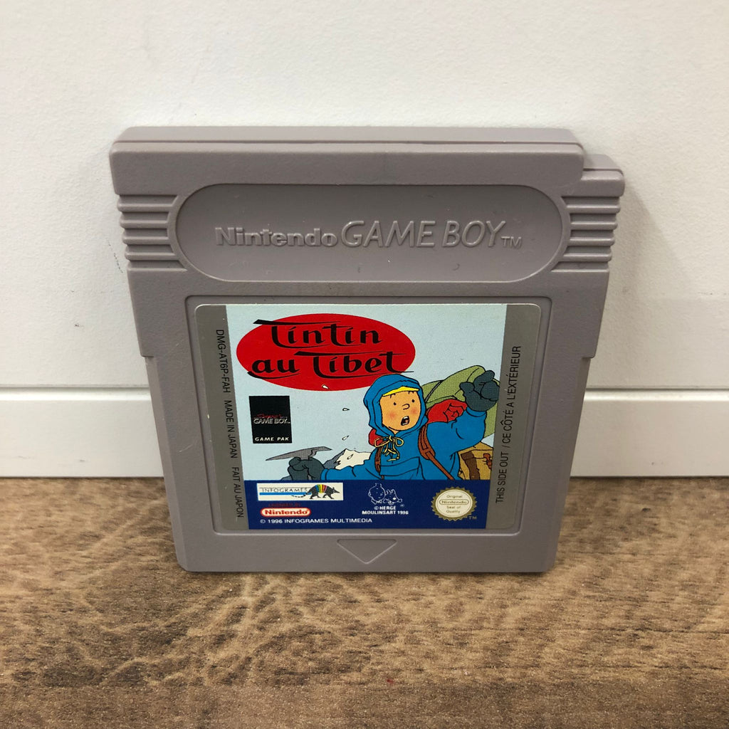 Jeu Nintendo GameBoy  - TinTin au Tibet