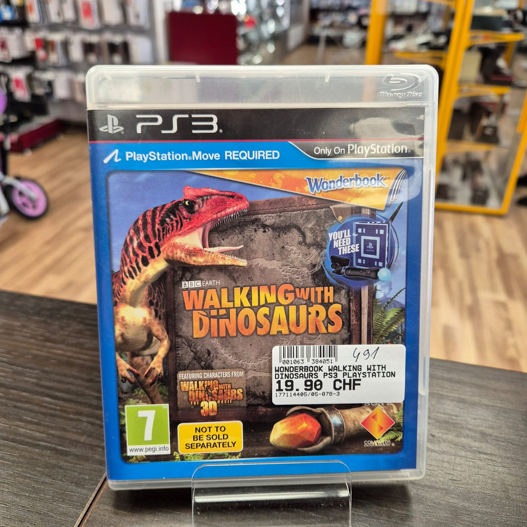 Jeu PS3  Wonderbook Walking With Dinosaurs