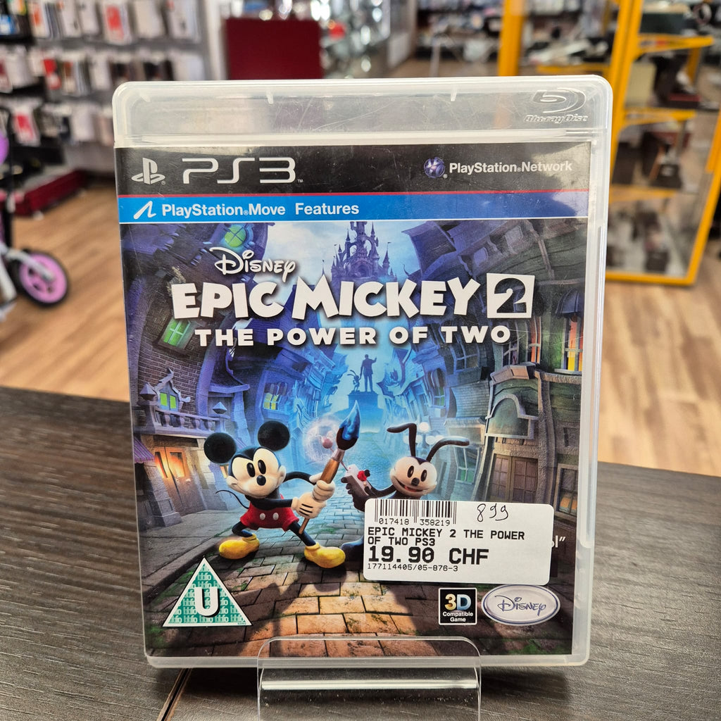 Jeu PS3  Epic Mickey 2 The Power of Two