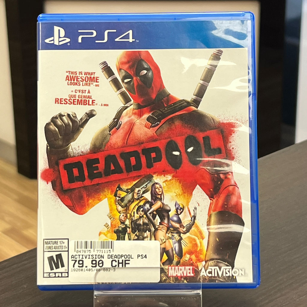 Jeu PS4: Deadpool