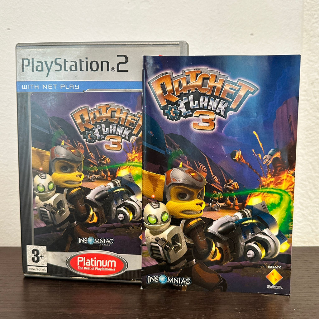 JEU PS2 - RATCHET & CLANK 3 + notice,