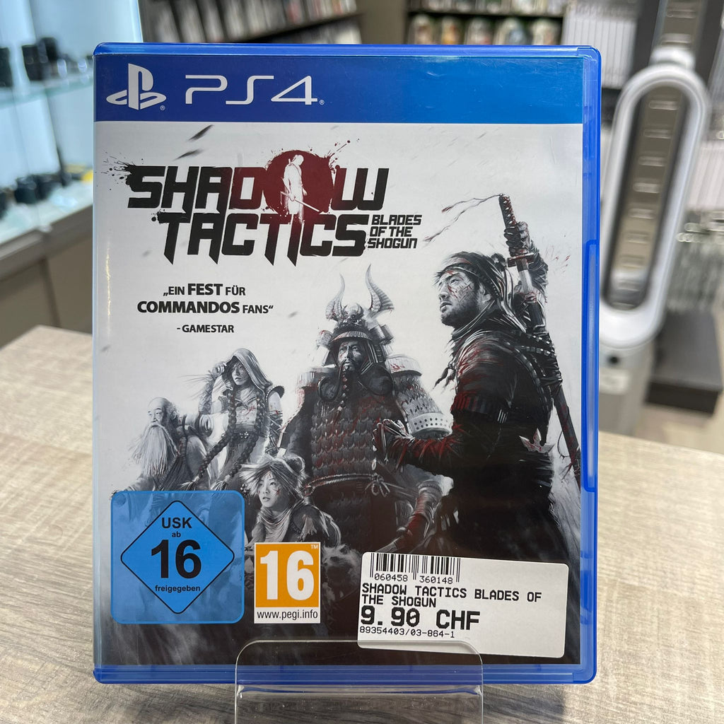 Jeu PS4 - Shadow Tactics Blades of the Shogun