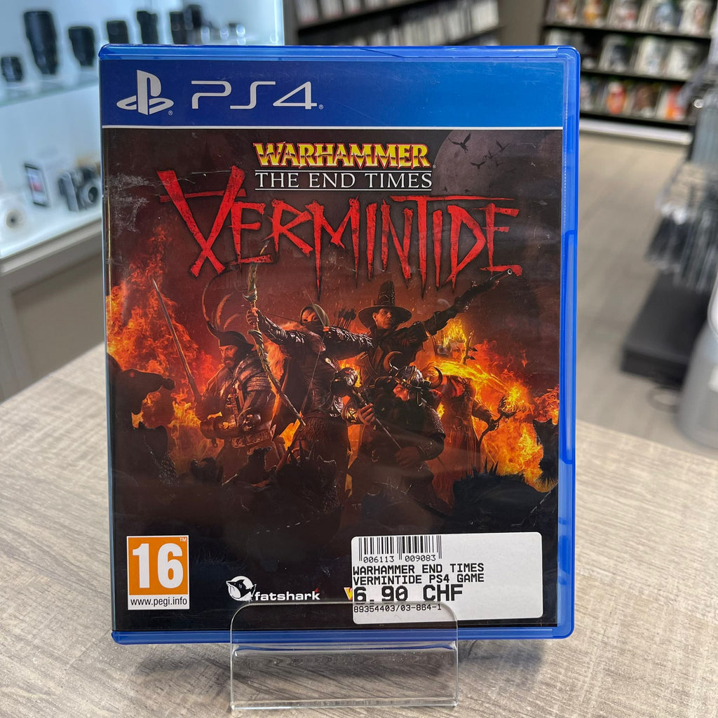 Jeu PS4 - Warhammer the end Times Vermintide