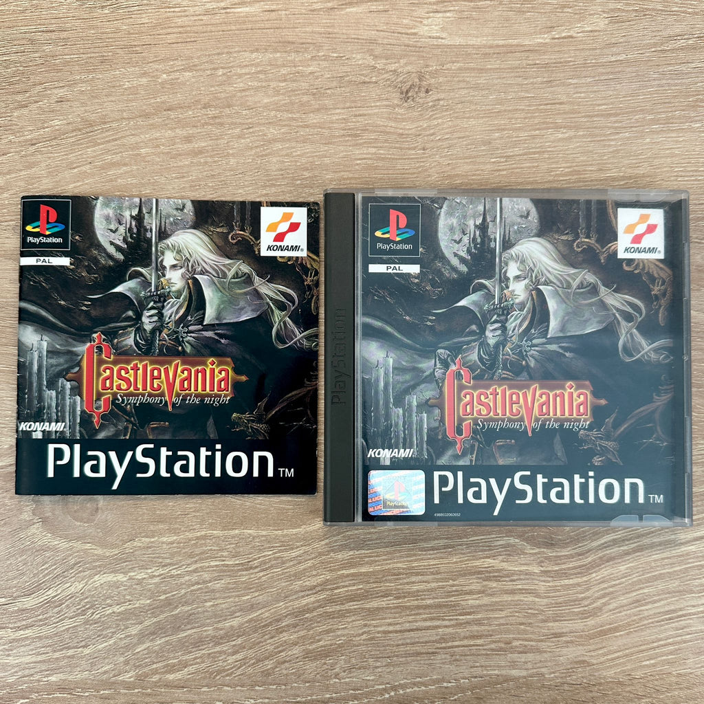 JEU PS1 - CASTLEVANIA SYMPHONY OF THE NIGHT + notice