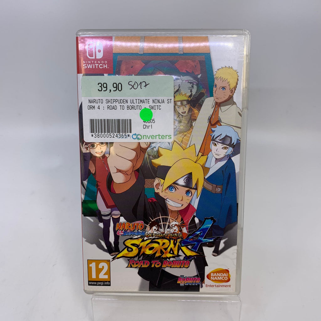 Jeu switch Naruto Shippuden Ultimate Ninja Storm 4 road to boruto