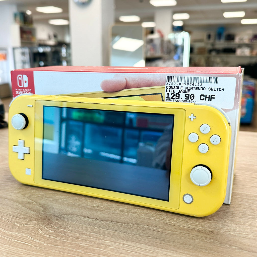 CONSOLE SWITCH LITE JAUNE